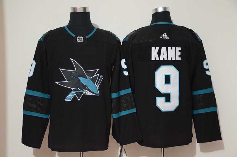 Sharks 9 Evander Kane Black Adidas Jersey,We sell and wholesale Sharks 9 Evander Kane Black Adidas Jersey on line form chian!